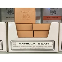 TILLEY AUSTRALIA SOAP VEGETABLE VANILLA BEAN INGREDIANTS BATHROOM 5x BAR 100g