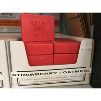 TILLEY AUSTRALIA SOAP VEGETABLE STRAWBERRY OATMEAL BATH BATHROOM 5x BAR 100g