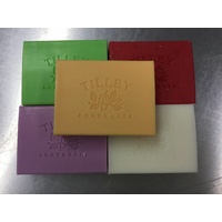 TILLEY AUSTRALIA SOAP VEGETABLE MIXED ASSORTED LUCKY BATH BATHROOM 5x BAR 100g